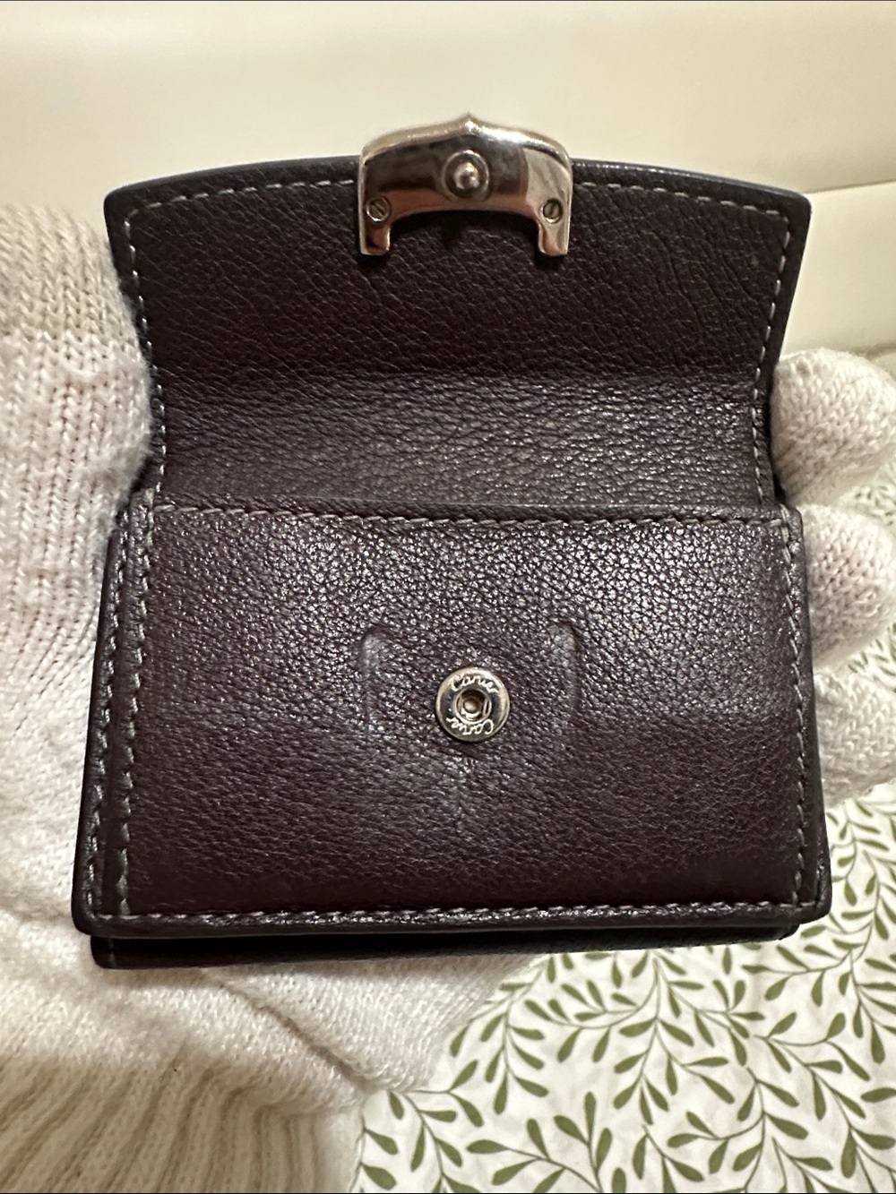 Cartier Leather Compact Wallet - Picture 7 of 15